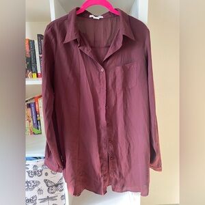 Cotton On Tunic Length Button Down